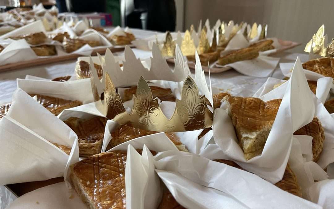 Galette des rois à l’EHPAD LA ROSELIERE de Calais