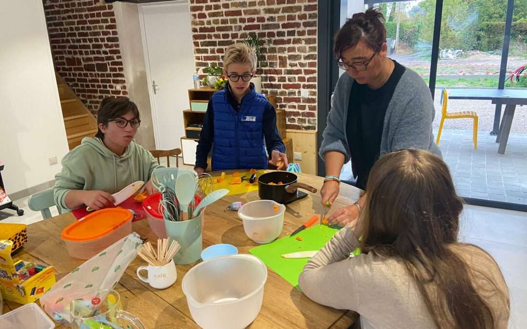 Quand la gourmandise devient terrain de jeu pour le répit des familles.